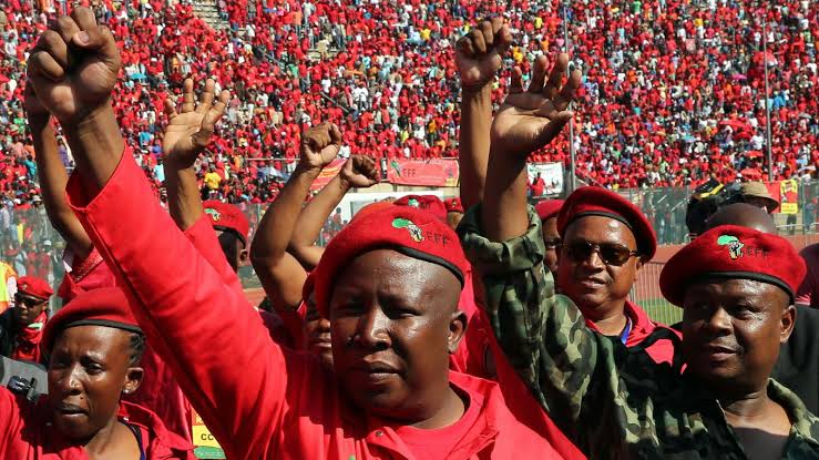 Julius Malema tells elderly to stop lying by promising to vote EFF only to vote ANC at the booth