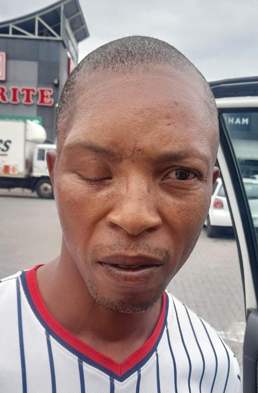 BLESSING, THE ONE-EYED CRIMINAL, HAS KILLED A COP AND RAN AWAY