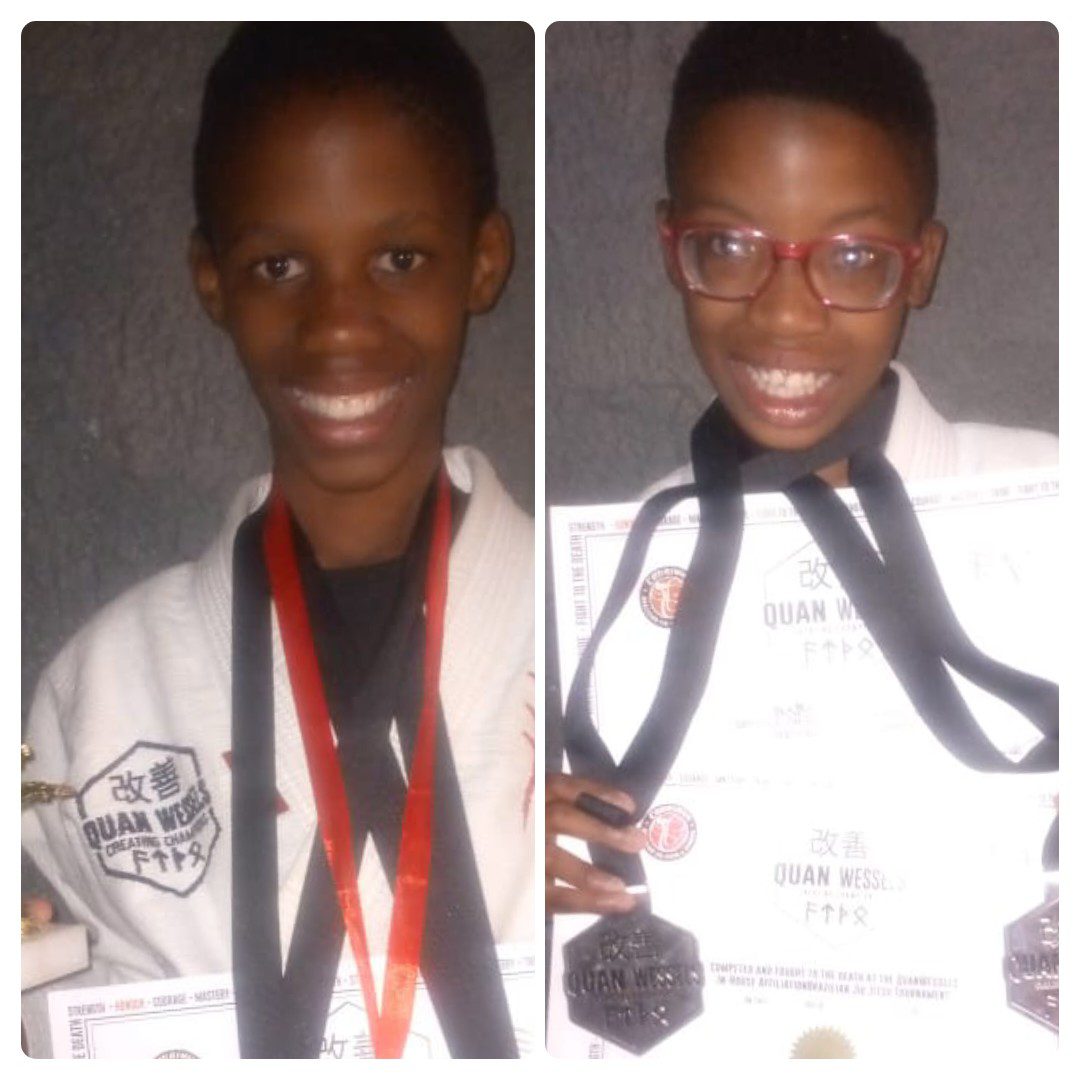 TWO ALEX SIBLINGS ALWAYS MAKE THEIR PARENTS PROUD WITH KARATE