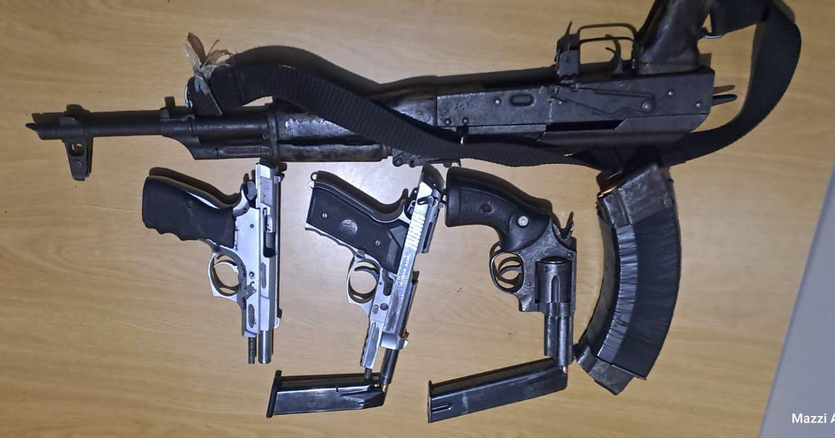 DANGEROUS THUGS WHO WERE WANTED HAVE BEEN NABBED WITH FIREARMS