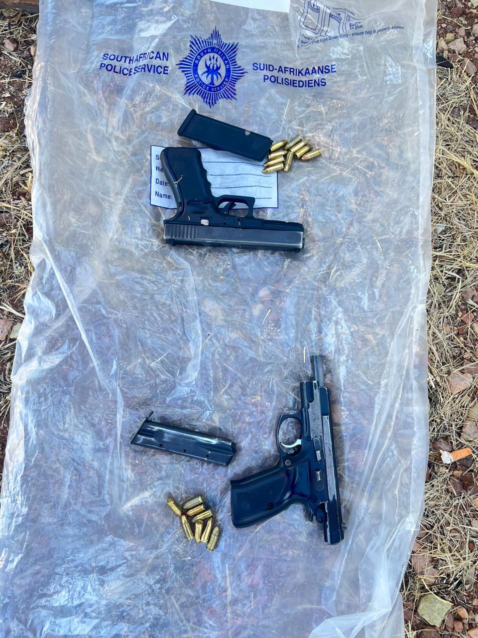 FOUR THUGS WHO GUNNED DOWN A MAN IN A TARVEN , FOUND IN POSSESSION OF UNLICENSED FIREARM AND AMMUNITION