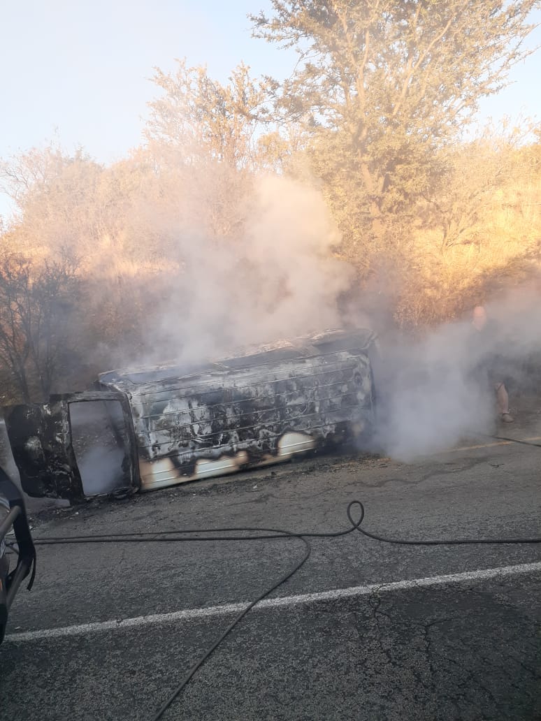 12 learners burnt inside bus following a horrific accident