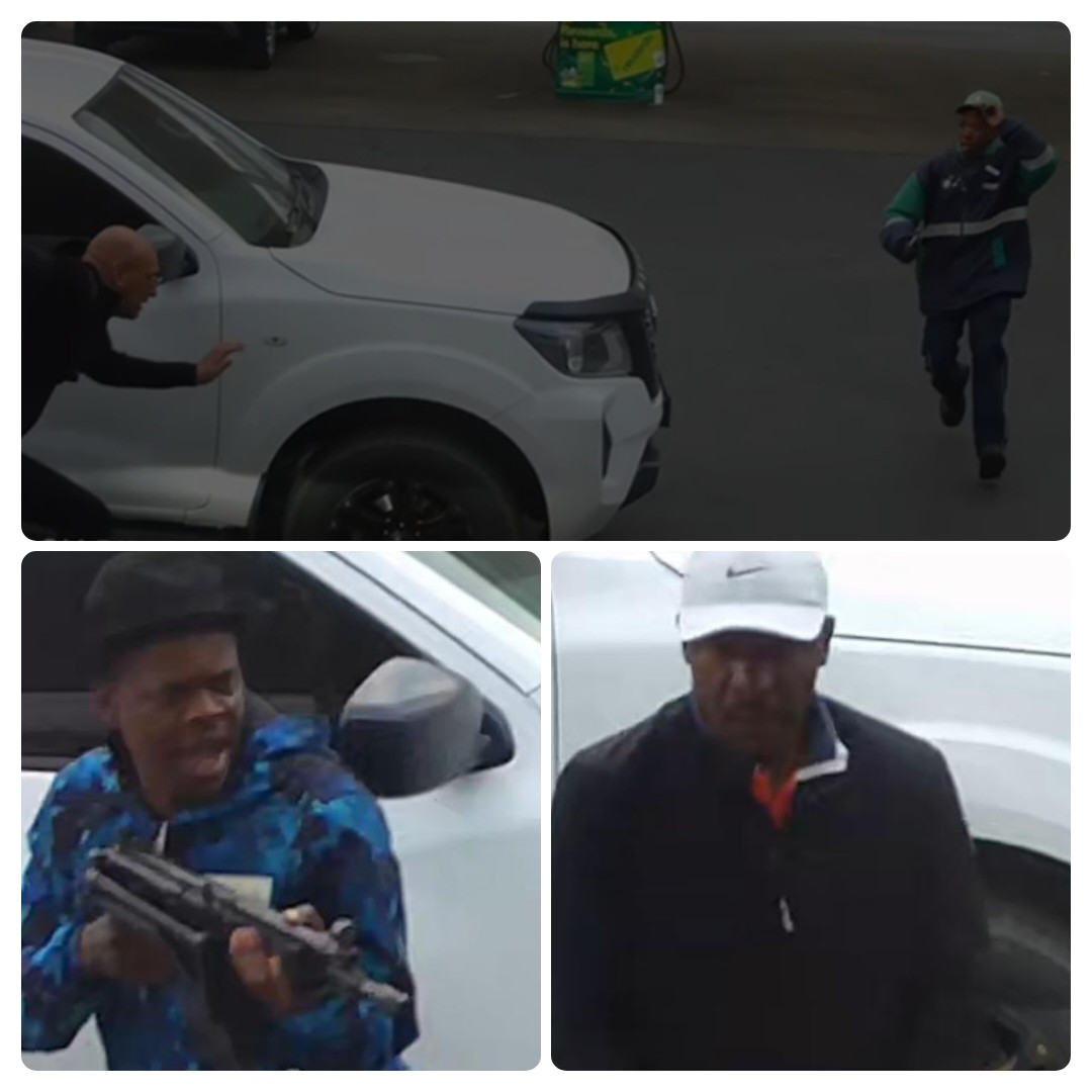 They tried to kidnap owner of BP Garage Melrose, along CORLETT DRIVE. But the brave petrol attendant saved his boss from the armed thugs!